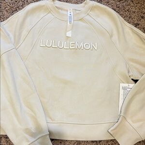 lululemon Off-White Sweatshirt